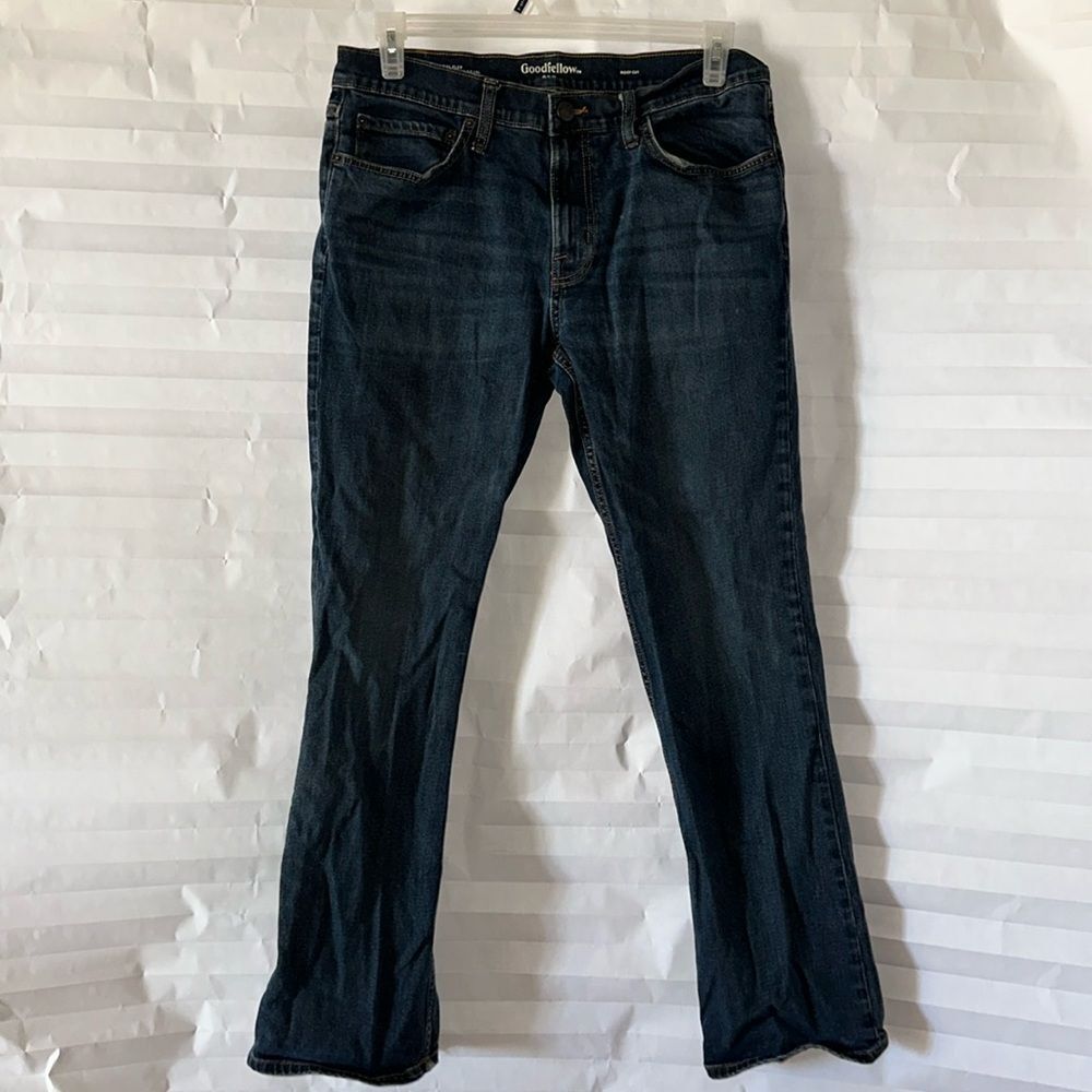 Goodfellow & Co Men’s Blue Jeans Size 34x32 Straight Fit Denim Pants